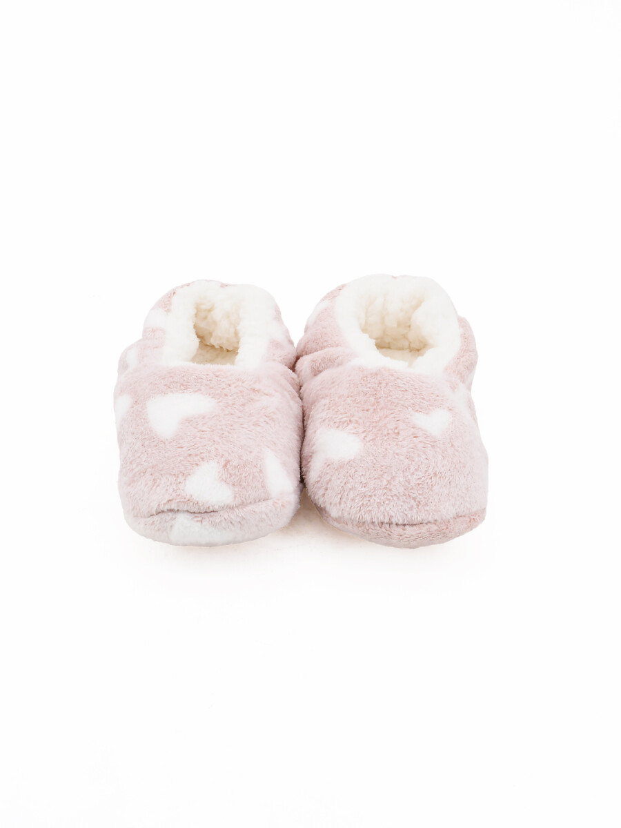 PANTUFLA RITA - ROSA CLARO 