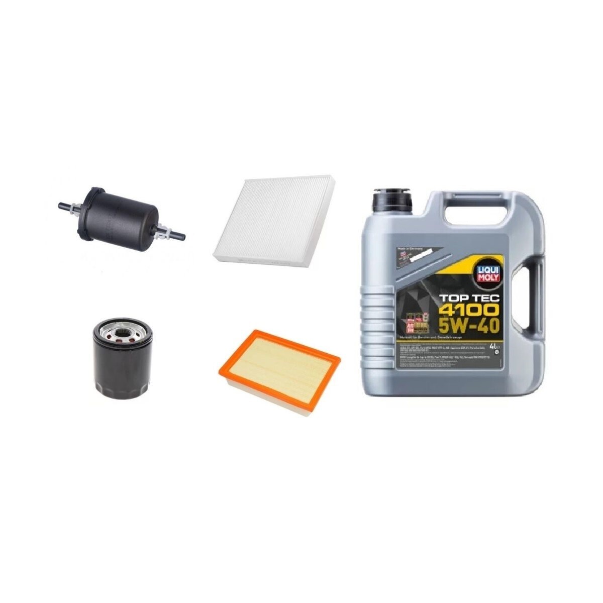 KIT DE FILTROS Y ACEITE 5W40 LIQUI MOLY 
