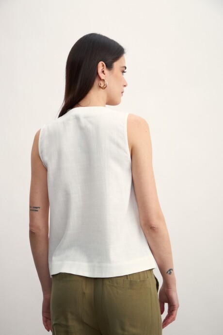 Chaleco Chelsy Blanco