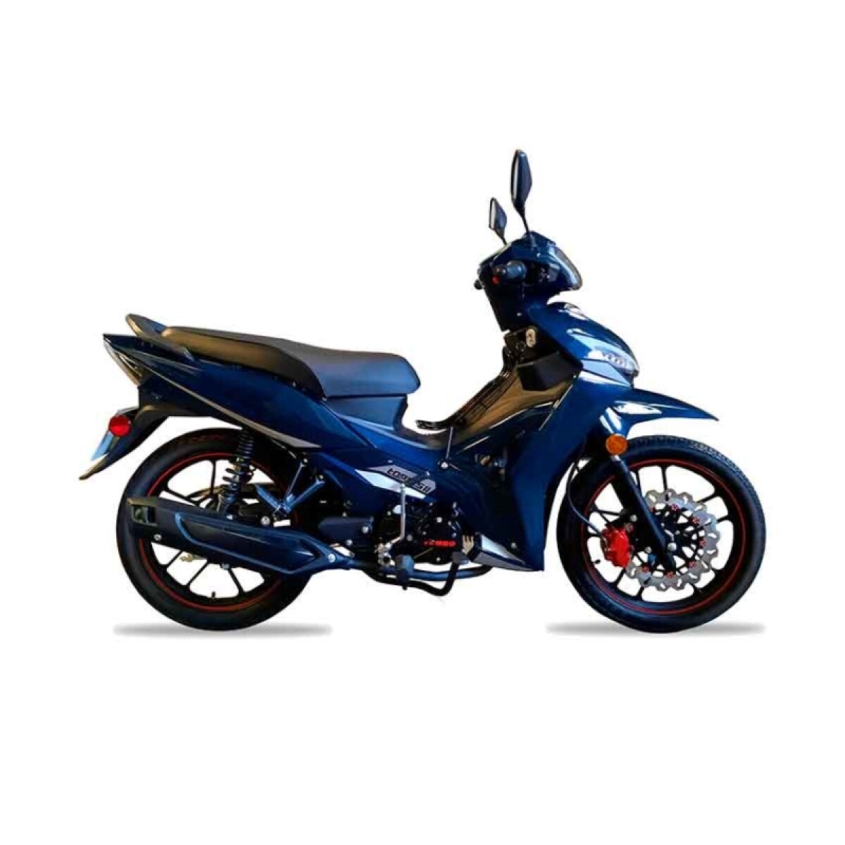 Moto Yumbo Cub Top125 Ii Llanta Aleacion - Azul 