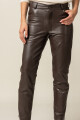 Leather Pant Chocolate