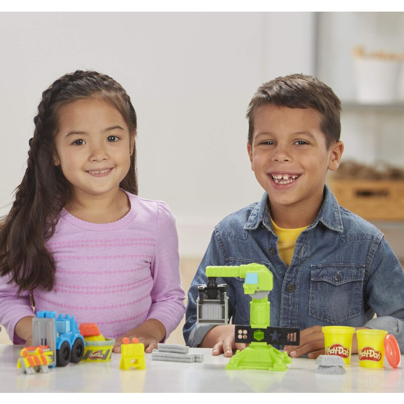 Play-doh Wheels Juego Grúa Y Montecargas Con Masas Play-doh Wheels Juego Grúa Y Montecargas Con Masas