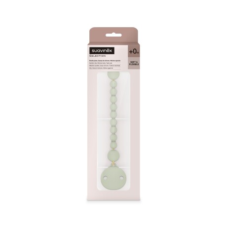 Clip de Chupete Suavinex Colour Essence Silicona Verde Clip de Chupete Suavinex Colour Essence Silicona Verde
