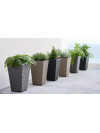 Maceta BLOMMOR A31xL31xA50 gris Maceta BLOMMOR A31xL31xA50 gris