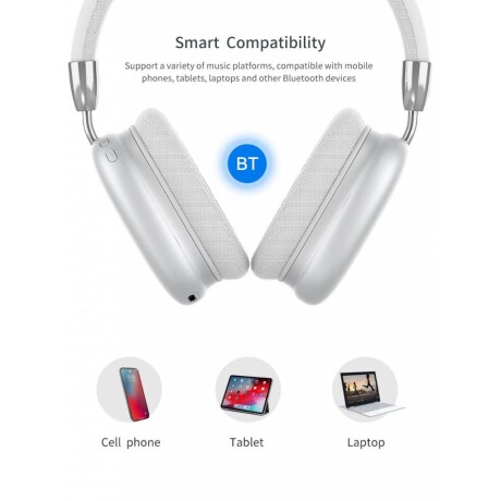 Auricular Bluetooth Gorsun E96 Inalámbrico Universo Binario GRIS