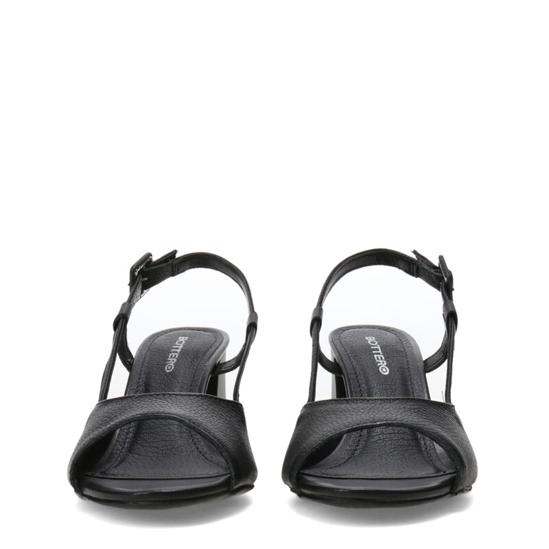 Sandalias de Mujer Bottero Tira Trasera Negro