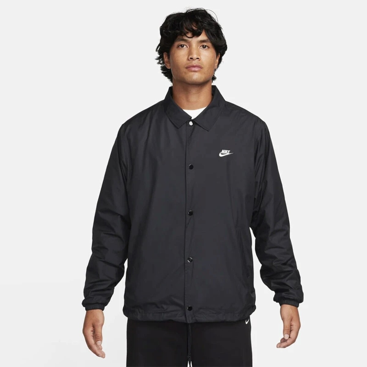 Campera NIKE CLUB COACHES de Hombre - FN3316-010 - Negro 