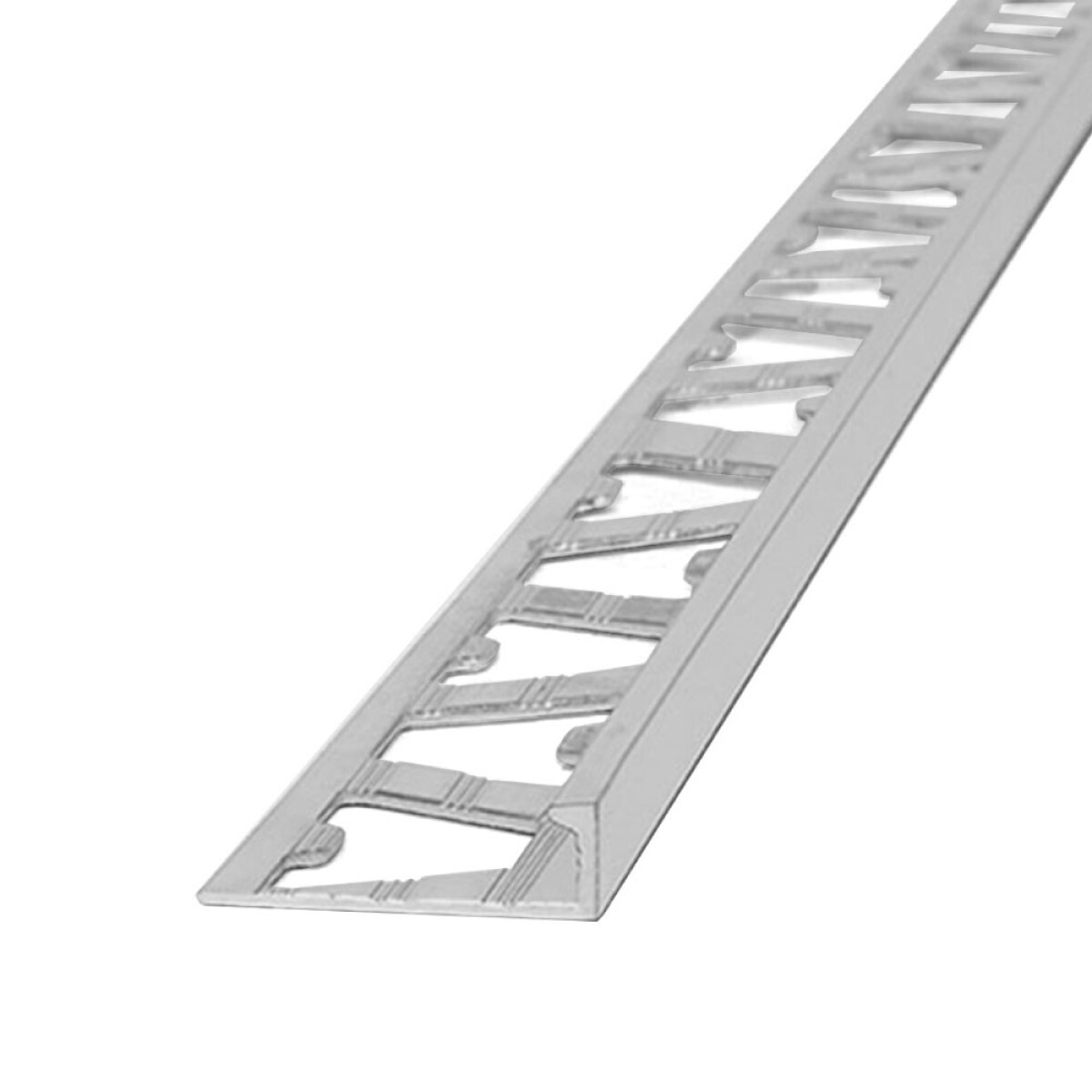 Varilla en L Cromado Mate 2.5 mm x 12 mm x 2.5m 