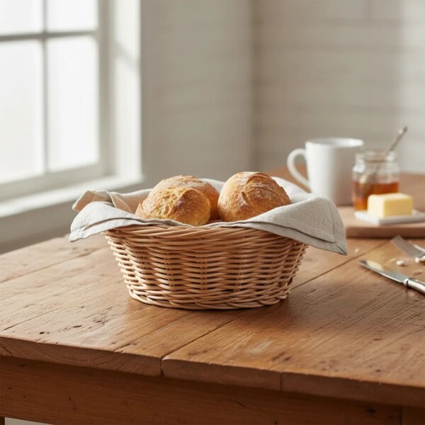 Panera Simil Rattan Oval chica - F/spb-8a - Bg Panera Simil Rattan Oval chica - F/spb-8a - Bg