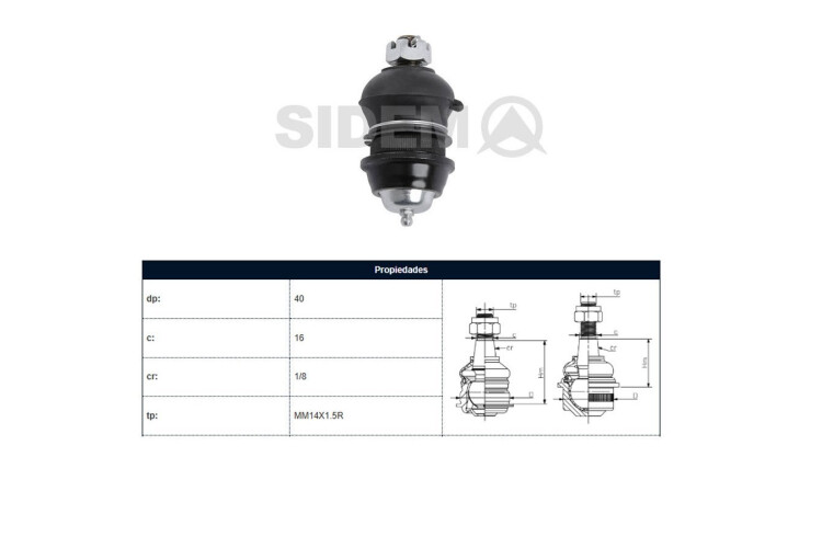 Rotula Del Mitsubishi L200 96-06 Der/Izq Rotula Del Mitsubishi L200 96-06 Der/Izq