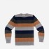 Sweater rayado GRIS OSCURO