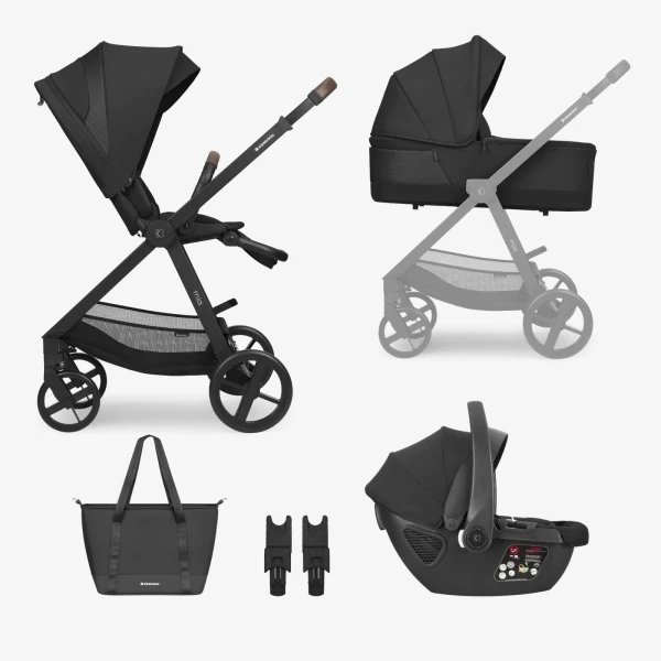 Travel system 4 en 1 MIA negro KIKKABOO Travel system 4 en 1 MIA negro KIKKABOO