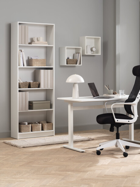 Librería HORSENS 5 estantes blanco Librería HORSENS 5 estantes blanco