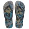 Sandalia de Hombre Havaianas Havaiana Aloha Gris Acero