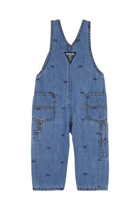 Enterito jean estampado Sin color