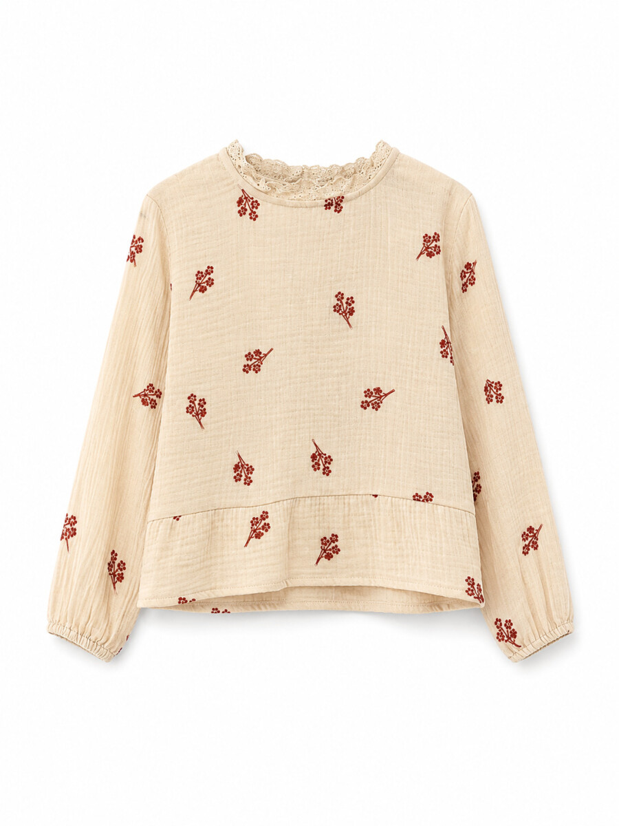 BLUSA ANETTE - BEIGE 