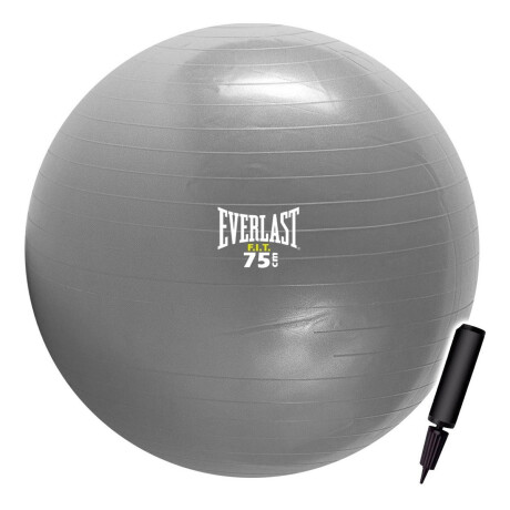 Pelota Pilates Everlast 75cm Fitness Yoga +inflador Pelota Pilates Everlast 75cm Fitness Yoga +inflador