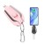 Cargador Portatil Power Bank Emergencia 1000mah iPhone Variante Color Rosa