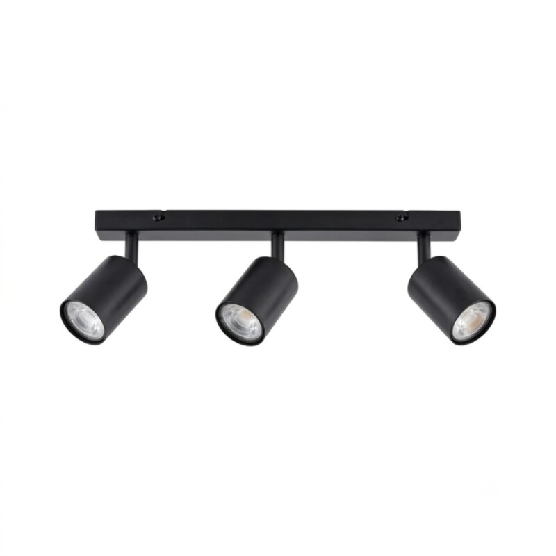 AASOL30 Luminaria de Techo Leticia Triple Negro