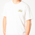T-SHIRT GRANT TEEN RUSTY Blanco