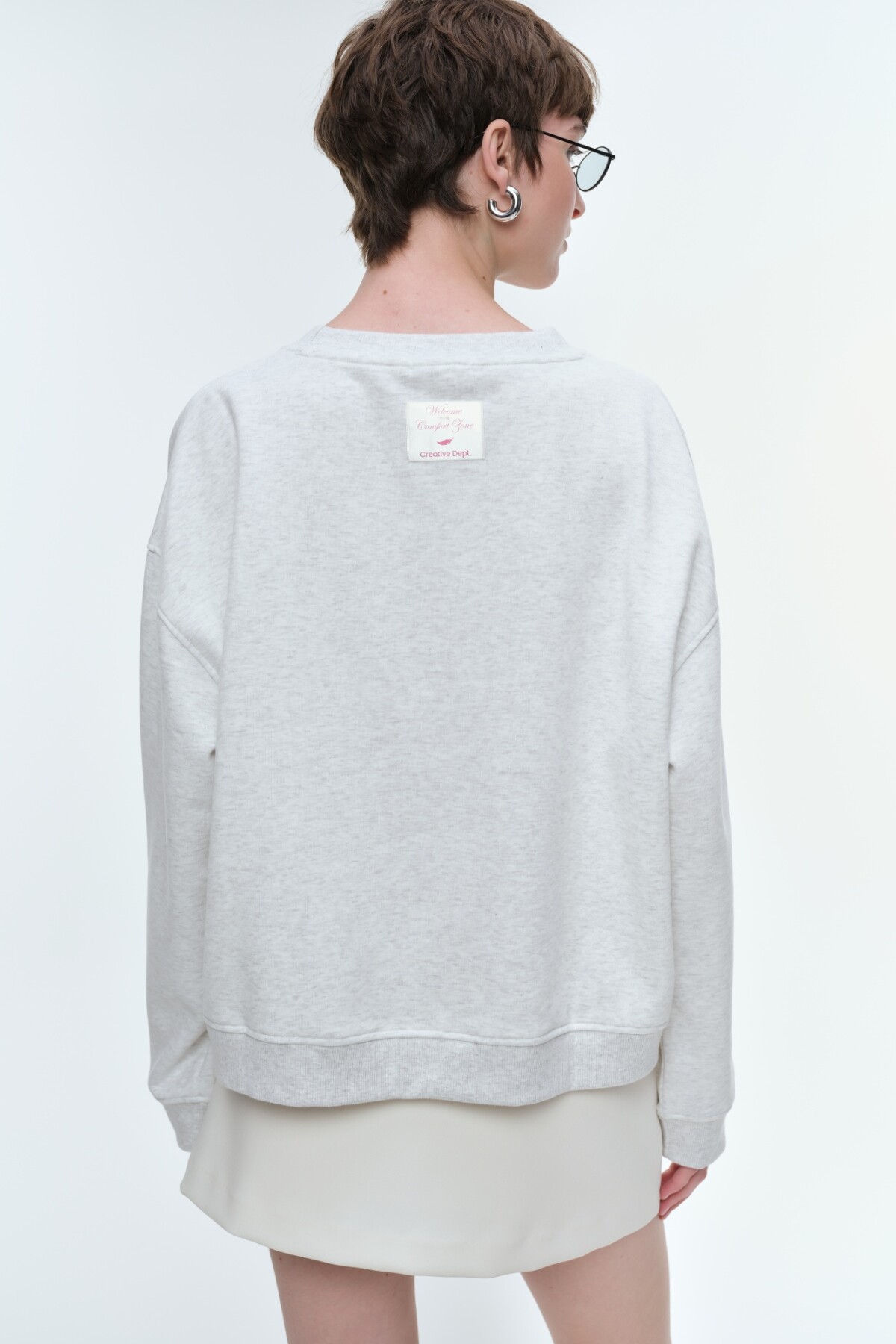 Buzo Lottie Gris Melange