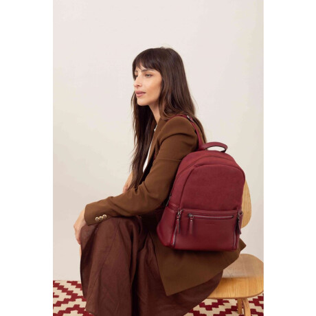 Mochila Miriam Bordeaux