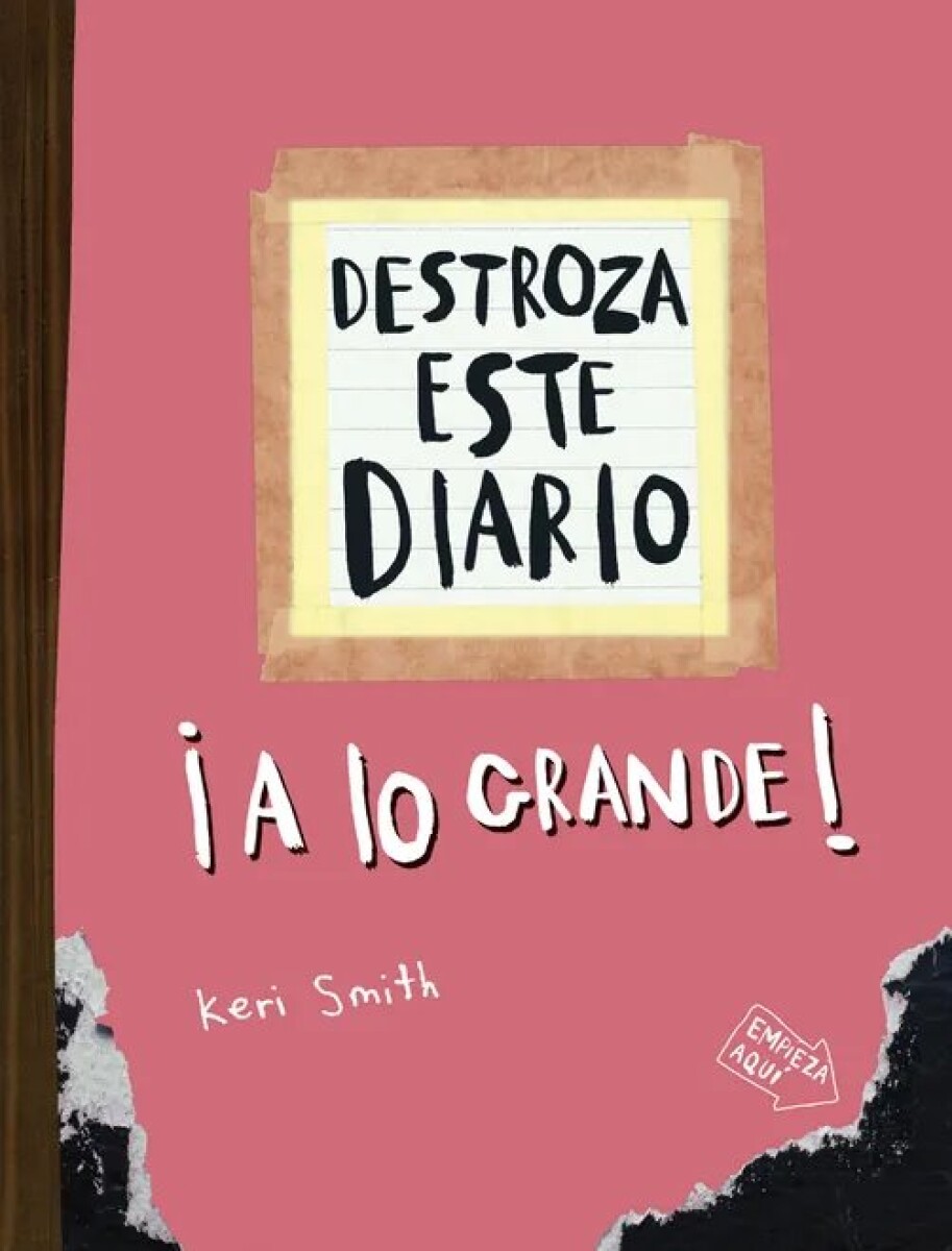 DESTROZA ESTE DIARIO A LO GRANDE (NARANJA FLUO) 