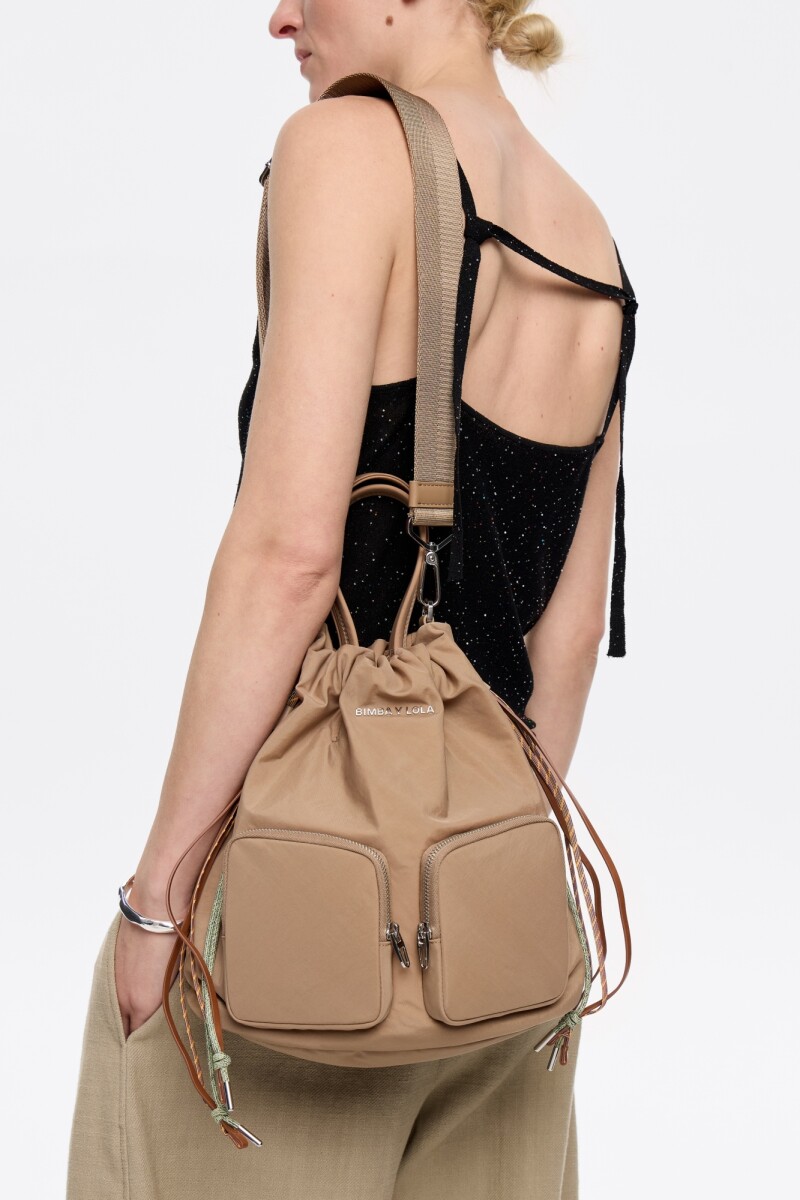 BOLSO SHOPPER MINI Beige