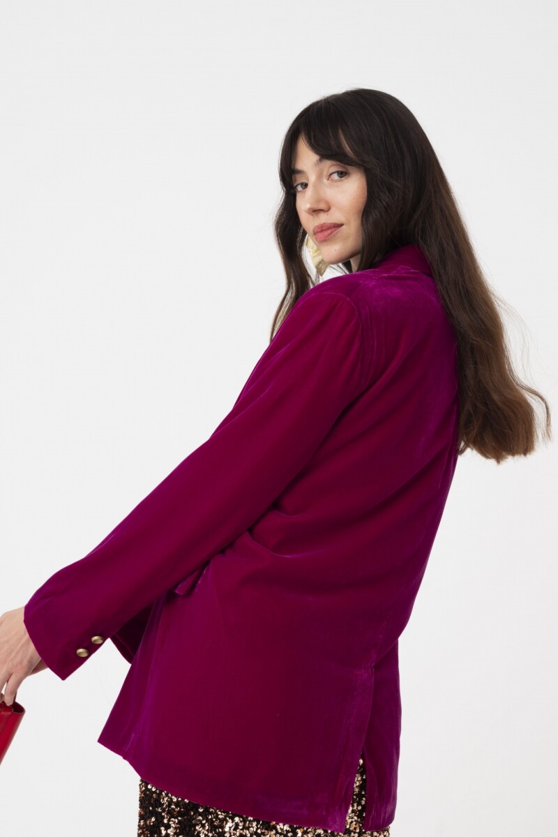 BLAZER DE FIT MODERNO Violeta