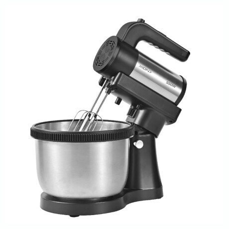 Batidora Con Bowl Giratorio XION XI-BA550-CU 500W 5 Velocidades Batidora Con Bowl Giratorio XION XI-BA550-CU 500W 5 Velocidades