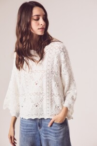 Sweater Textura Nácar