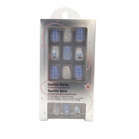 Uñas press-on diseño 1