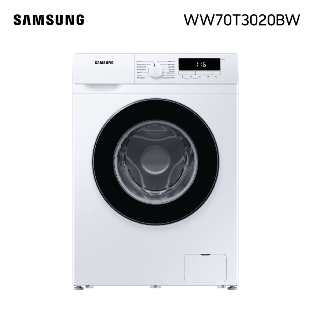 Lavarropas Samsung Carga Frontal 7KG Inverter 