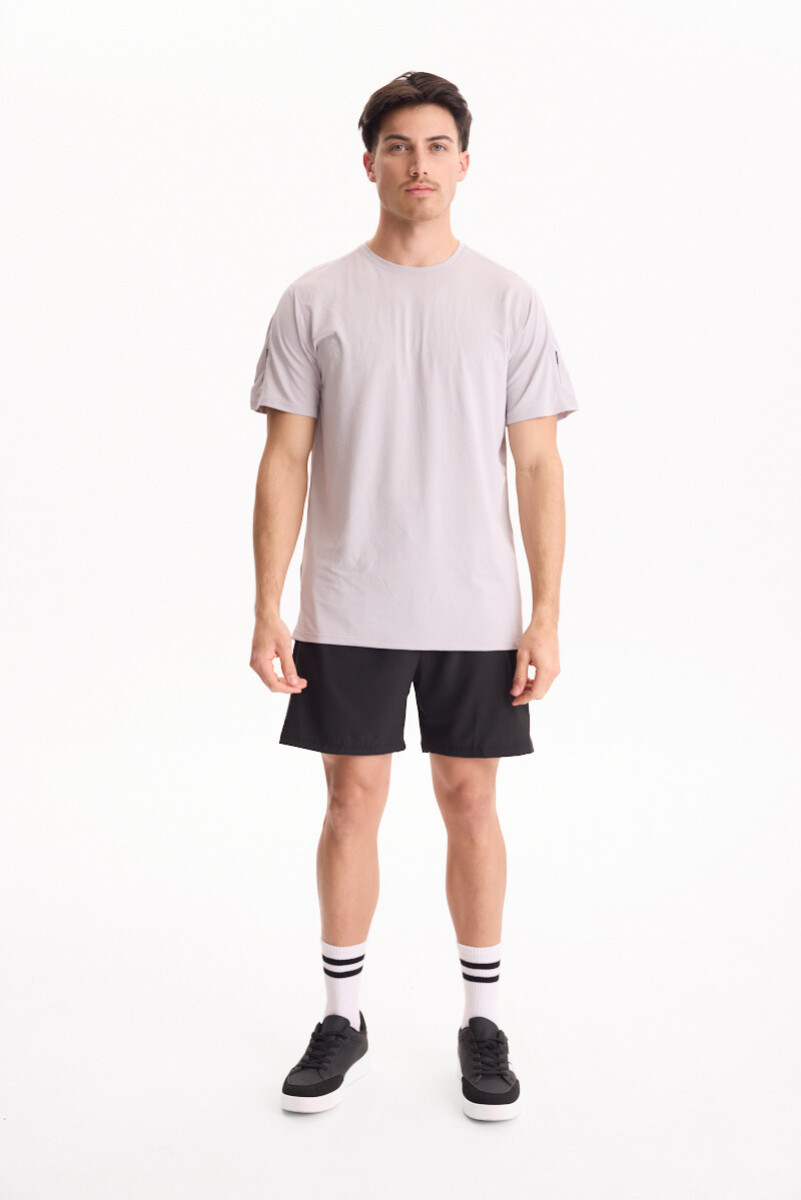 Remera DryFit Force - Gris 
