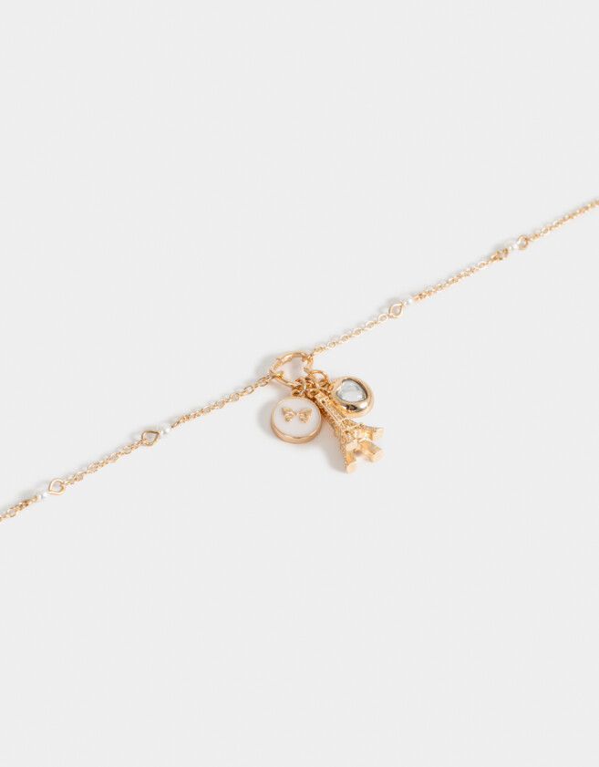 Collares Cortos Multi dijes Collar Corto Multidijes - Dorado