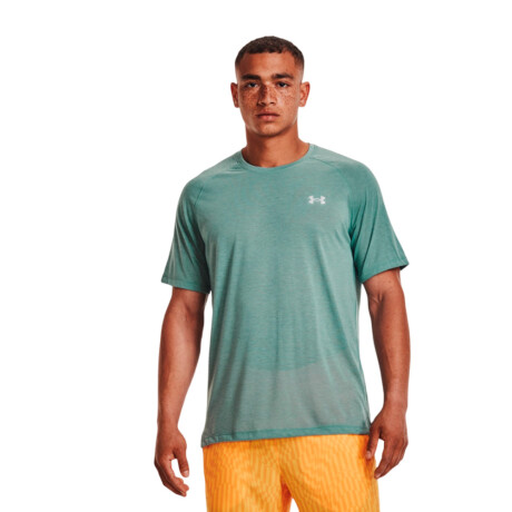 REMERA UNDER ARMOUR UA STREAKER SS Turquoise