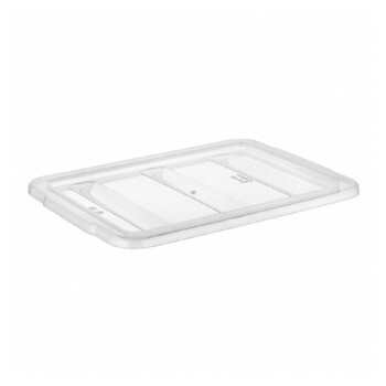 Tapa transparente de policarbonato para portacubiertos de 3 divisiones | Gastroplast GKL03 Tapa transparente de policarbonato para portacubiertos de 3 divisiones | Gastroplast GKL03