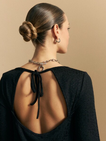 BLUZA ALLIE FROST NEGRO