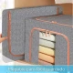 Caja Organizadora Plegable Con Estructura Metalica Color Azul Talle S Caja Organizadora Plegable Con Estructura Metalica Color Azul Talle S