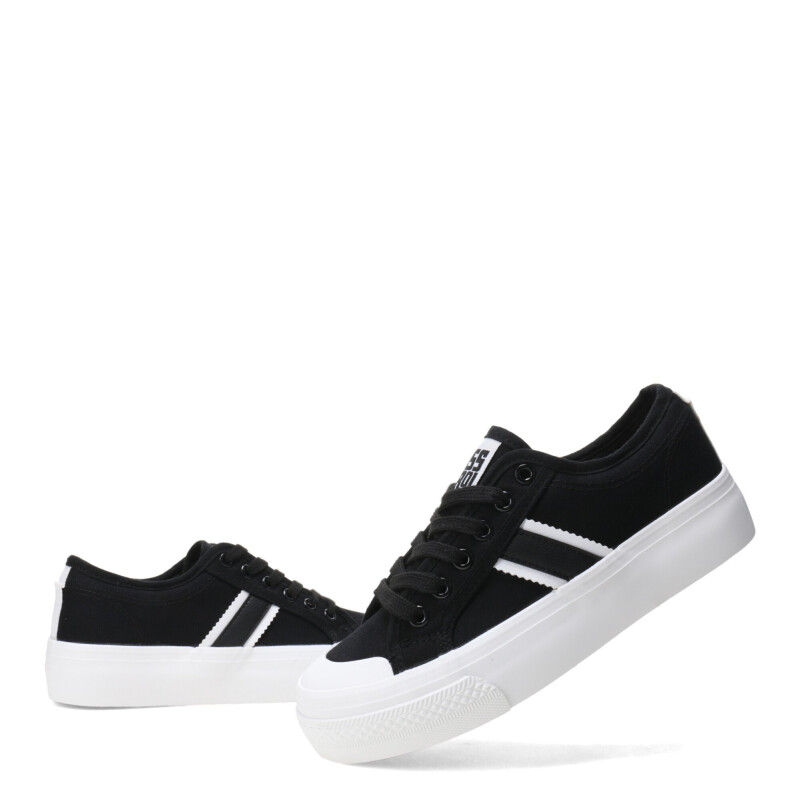 Championes de Mujer Miss Carol Dilon De Lona Negro