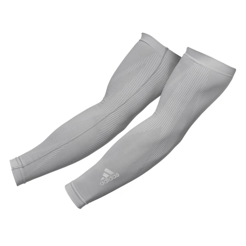 Mangas De Compresión Adidas L/Xl Gris Gris