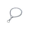 COLLAR DE AHORQUE PLATEADO