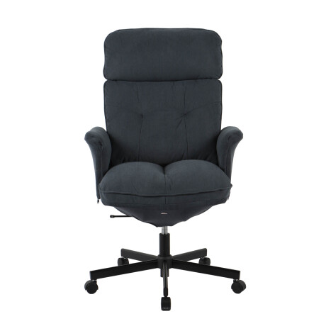 SILLA DE OFICINA GERENCIAL TELA-Y-METAL AZUL CICERÓN