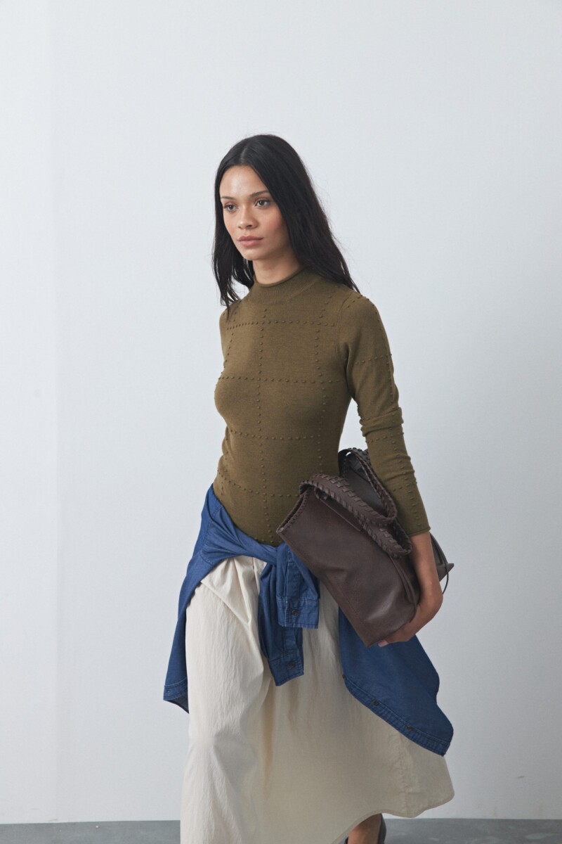 POLERA SOA Verde Musgo