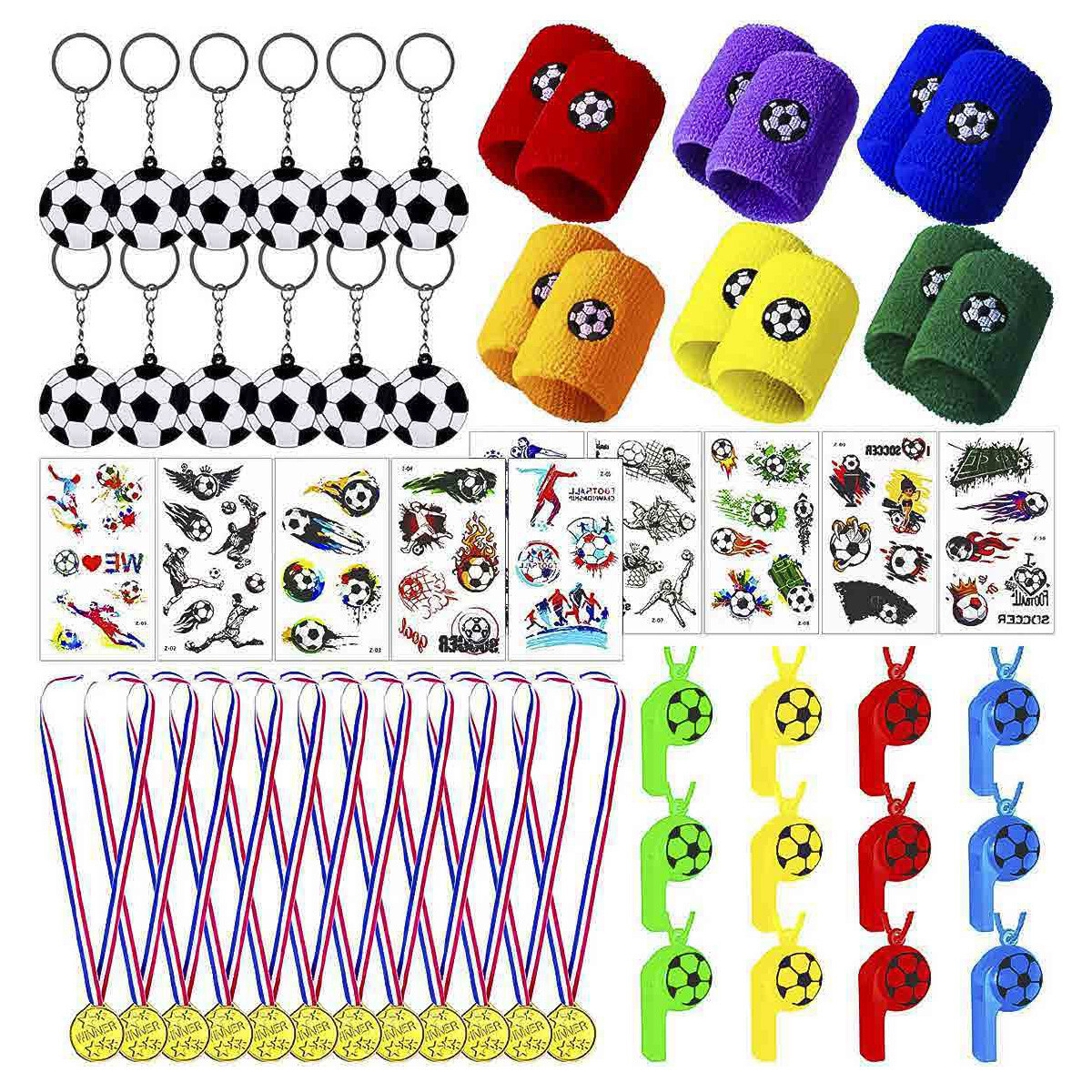 Sorpresitas Set x58pcs Fútbol Cumpleaños Infantil - Cot001014 