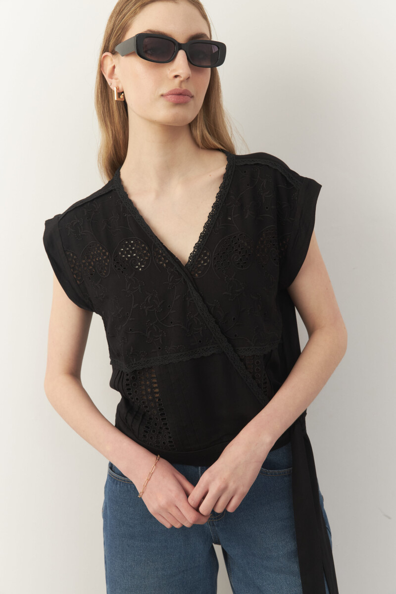 BLUSA ANASTASIA Negro