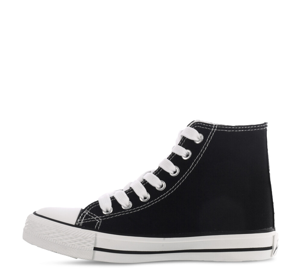 Deportivo MIKINO canvas Black/White