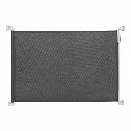 Puerta Flexible Lumax con Malla Retráctil de Seguridad Gris