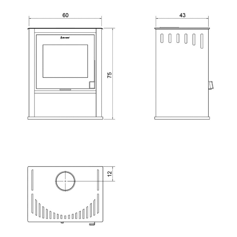 Calefactor Malalte 240 Eko Varmo Calefactor Malalte 240 Eko Varmo