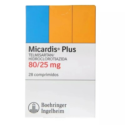 Micardis Plus 80/25 Mg. 28 Comp. Micardis Plus 80/25 Mg. 28 Comp.